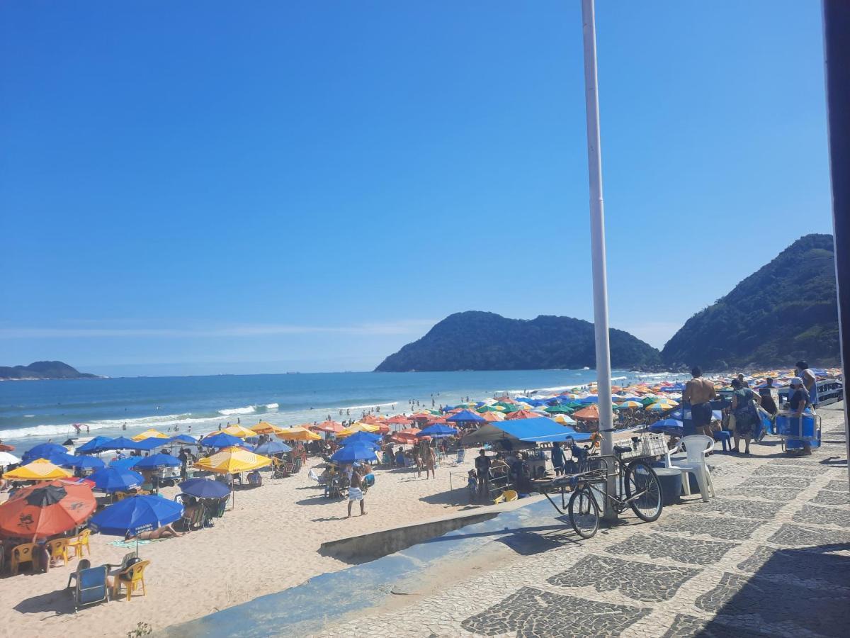 Apto Na Praia Do Tombo A 100M Guarujá Eksteriør billede